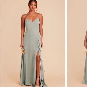 Birdy grey Theresa chiffon sage dress